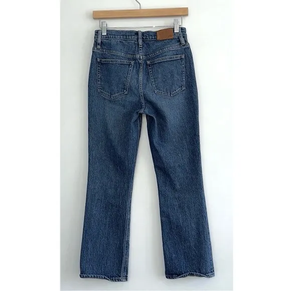 J. Crew 10&quot; Demi-Boot Crop Jean in Stone Street Wash