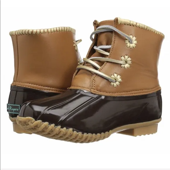 Jack Rogers NIB “Chloe” duck boots 9