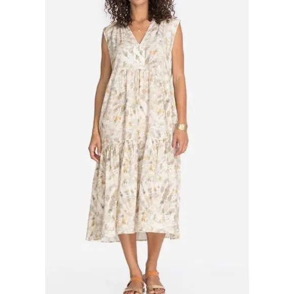 JOHNNY WAS Calme Everyday Tiered Dress