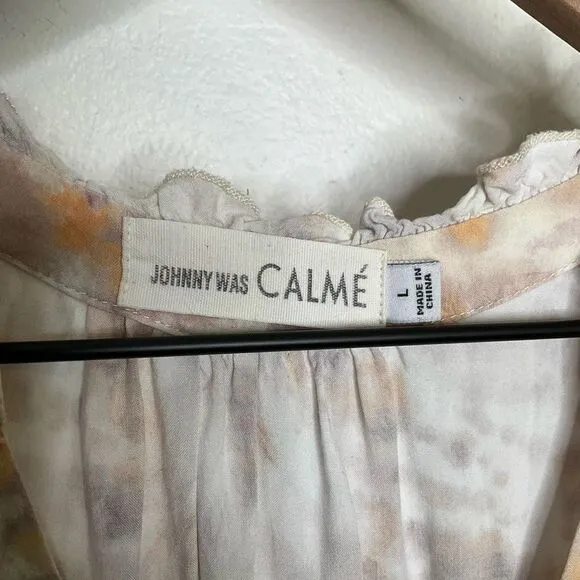JOHNNY WAS Calme Everyday Tiered Dress