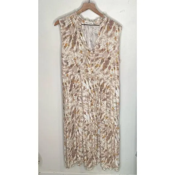 JOHNNY WAS Calme Everyday Tiered Dress