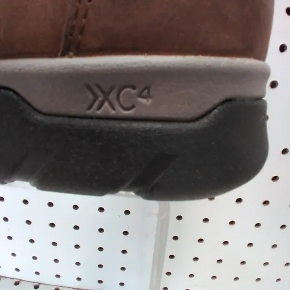 Johnston &amp; Murphy XC4 Brown Footbed Loafers Men Shoes Fit Cushioning Waterproof