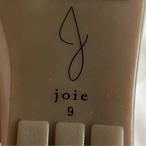 Joie Women’s Soft Leather Neutral Vintage Inspired Slip-on Loafers, Size 9