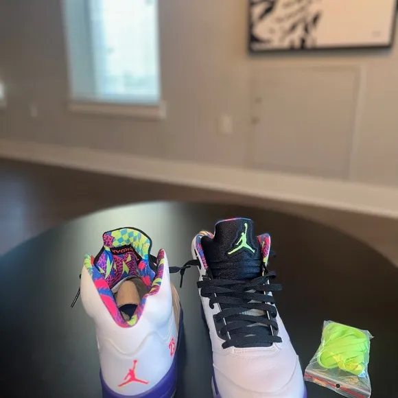 Jordan 5 reverse fresh prince comes with box