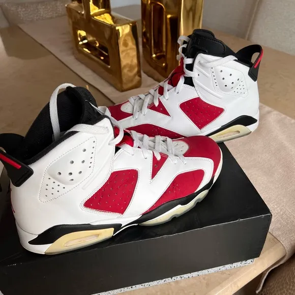 Jordan 6 Carmines: 2014 edition