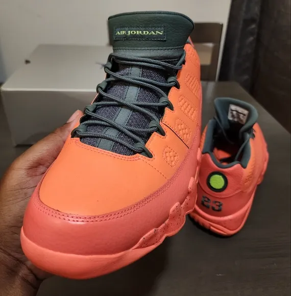 Jordan 9 Low &quot;Mango🥭&quot; Like New!!!