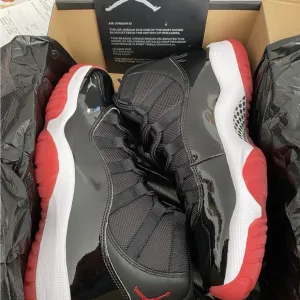 Jordan Black and Red Sneakers Classic Style