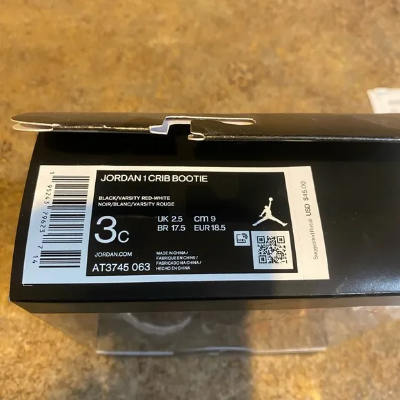 Jordan Black and Red Sneakers with Iconic Design