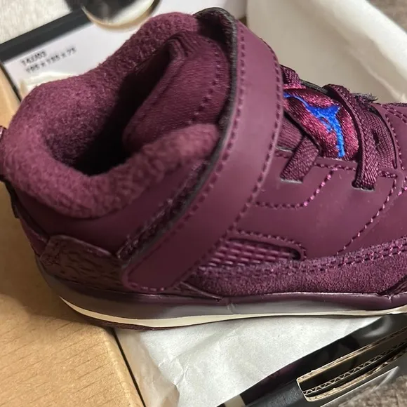 Jordan Boudreaux/Red and Blue Sneakers Bold Design NWT/Box