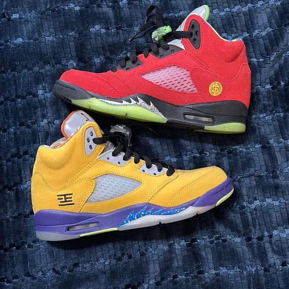 Jordan Kids Sneakers - Red and Yellow