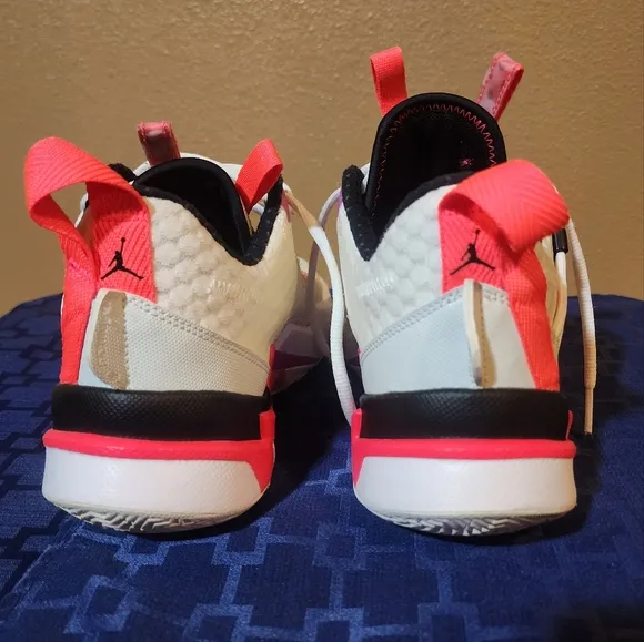 Jordan Why Not Zer0.3 Gs Girls Shoes Size 6.5 Y , Color: Sail/Black/Spruce Aura