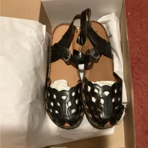 Josef seibel Black Leather Sandals