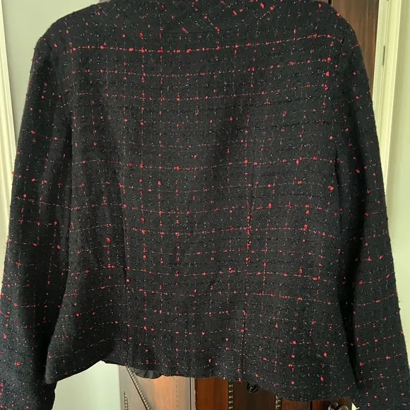 Joseph Ribkoff Black-Red Jacket