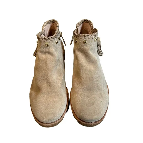 Kate Spade Bowie Suede Ankle Boots