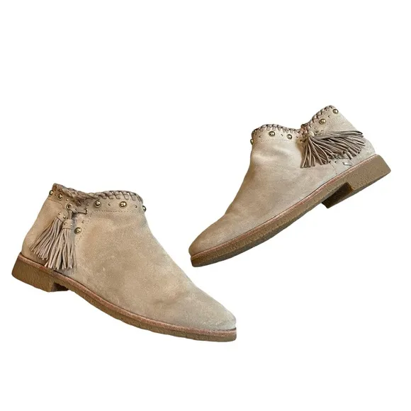 Kate Spade Bowie Suede Ankle Boots