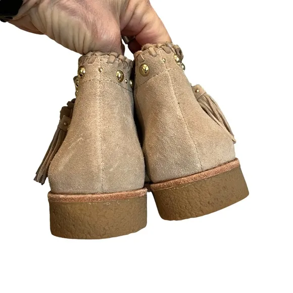 Kate Spade Bowie Suede Ankle Boots