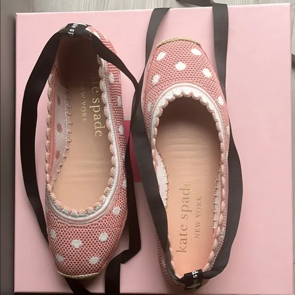 Kate Spade espadrilles Polka Dot Flats