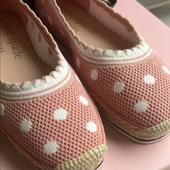 Kate Spade espadrilles Polka Dot Flats