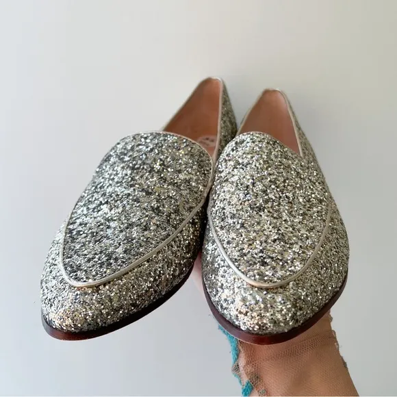 kate spade new york Calliope Glitter Loafers