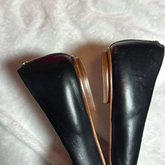 Kate Spade Pointed Flats Black size 8.5 - Comes with box!