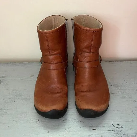 Keen Leather Bern Baby Zipper Ankle Boots | Size 7