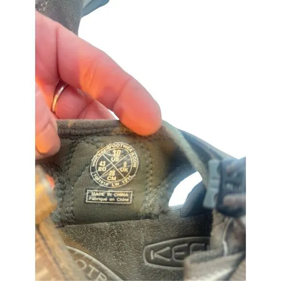 Keen Newport H2 sandals, men’s size 10.