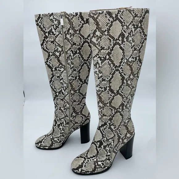 Kenneth Cole New York Womens Justin Knee-High Boots Multi 6.5 Medium NIB