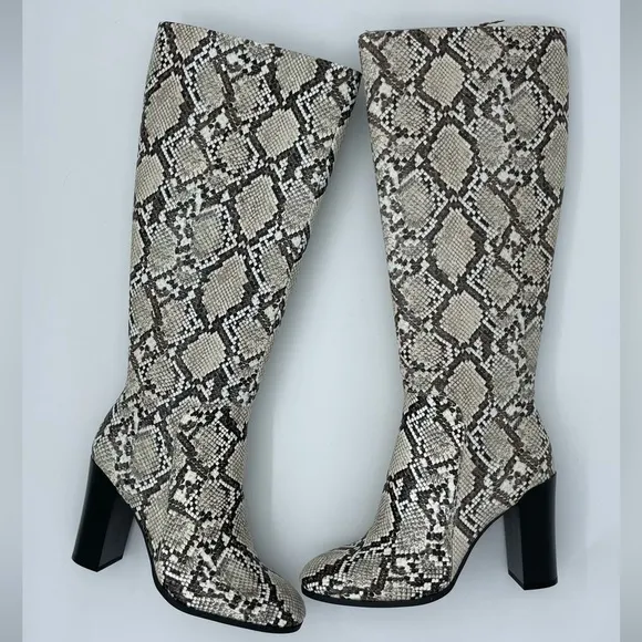 Kenneth Cole New York Womens Justin Knee-High Boots Multi 6.5 Medium NIB