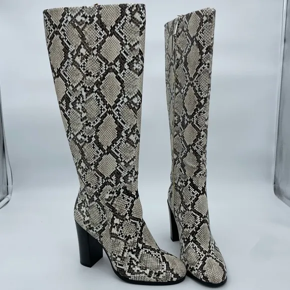 Kenneth Cole New York Womens Justin Knee-High Boots Multi 6.5 Medium NIB