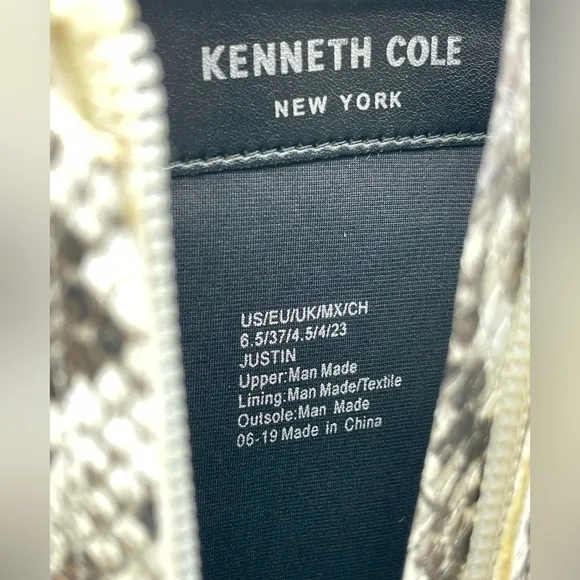 Kenneth Cole New York Womens Justin Knee-High Boots Multi 6.5 Medium NIB