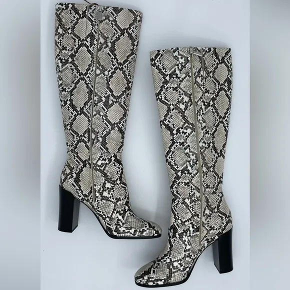 Kenneth Cole New York Womens Justin Knee-High Boots Multi 6.5 Medium NIB