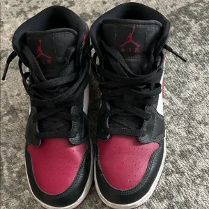 Kids' Black and Red Sneakers