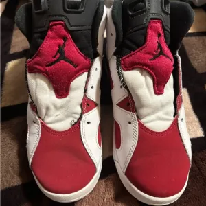 Kids' Jordan Red and White Sneakers