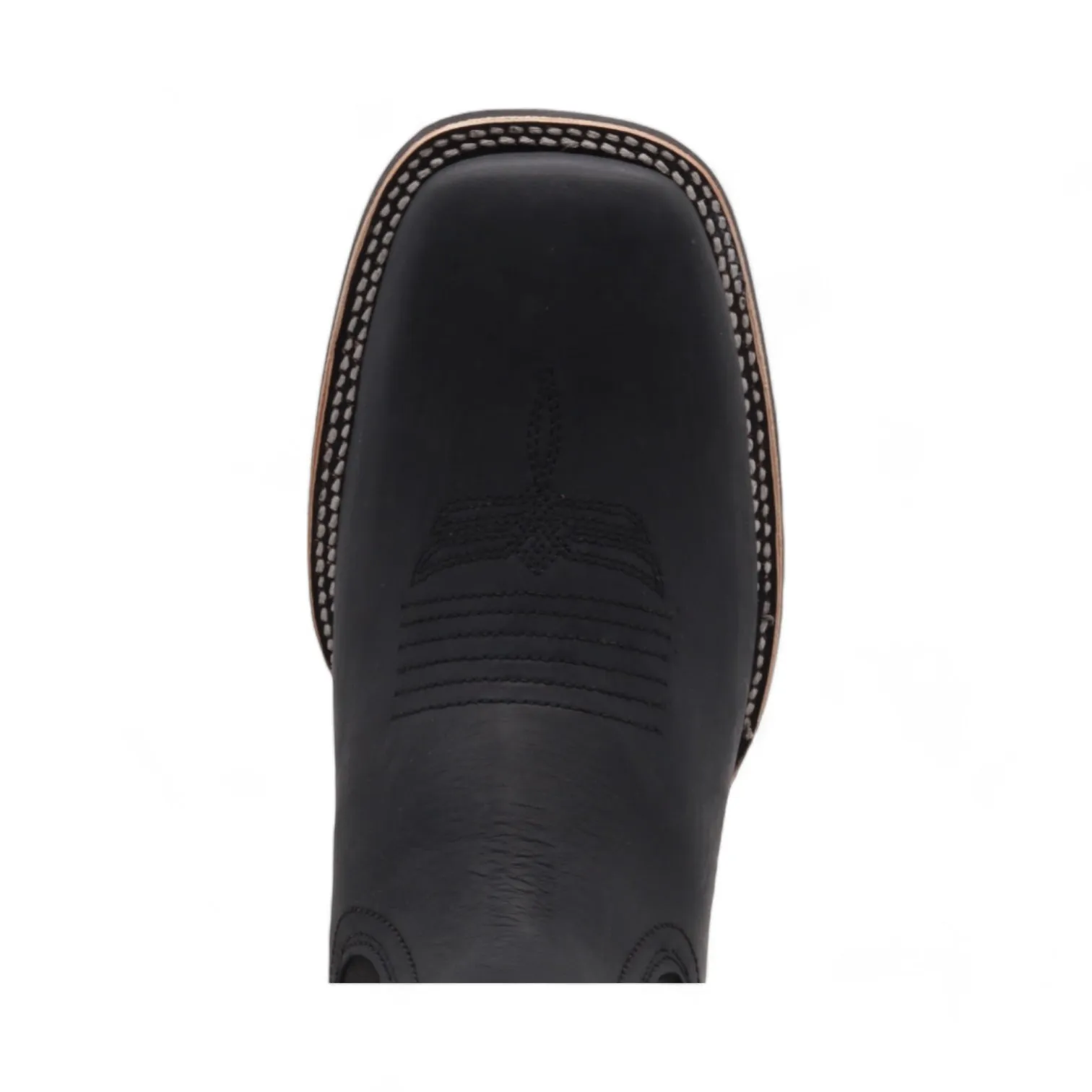 Kingston Men's Black Leather Short Boots