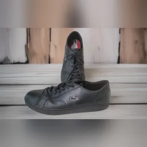 LacosteFaux  Leather Sneakers Sz 13