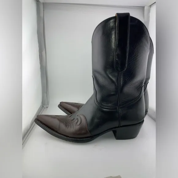 Ladies Old Gringo Diego Brown Two Toned Leather Western Boots 7 B​​​​​​​​
