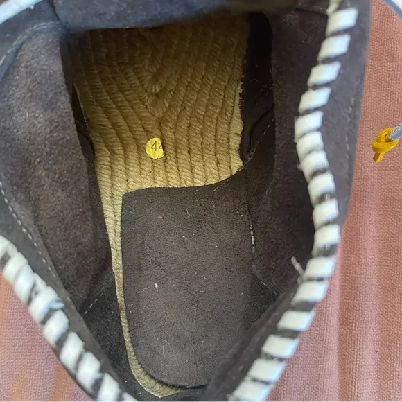 Lagoa Suede High Top Espadrilles Eu 44