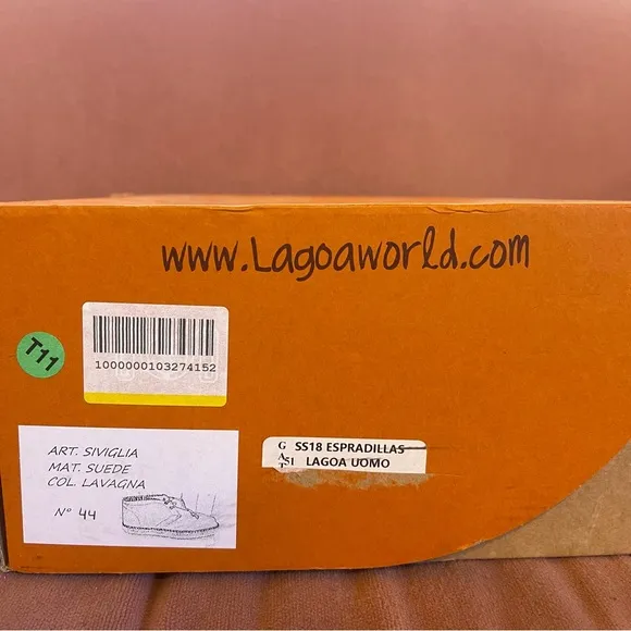Lagoa Suede High Top Espadrilles Eu 44