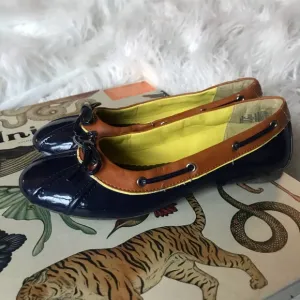 Land’s End duck‎ boot ballet flats rain shoes
