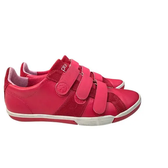 Larkin Flamingo Plae Sneakers Women’s Size 8 Pink Streetwear Comfort Casual