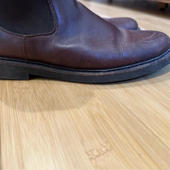 Leather fleece lined boots APC size 43