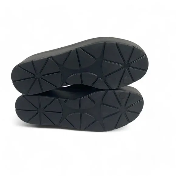 Lemon Jelly Women's Platform Sandals 41/11 Black Water-Friendly Comfort Wedges
