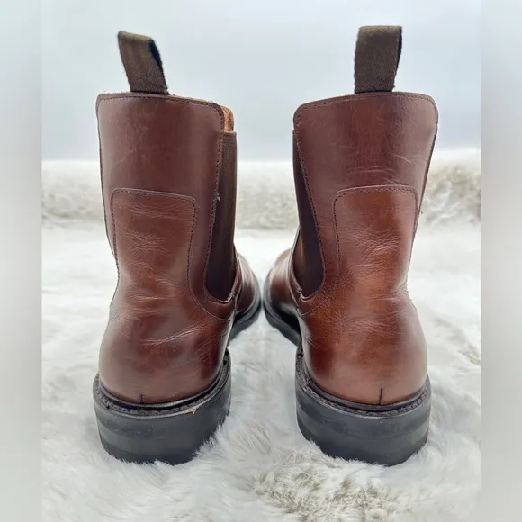 Like NEW Allen Edmonds Dawson Chelsea Boots Men’s 11D Brown leather