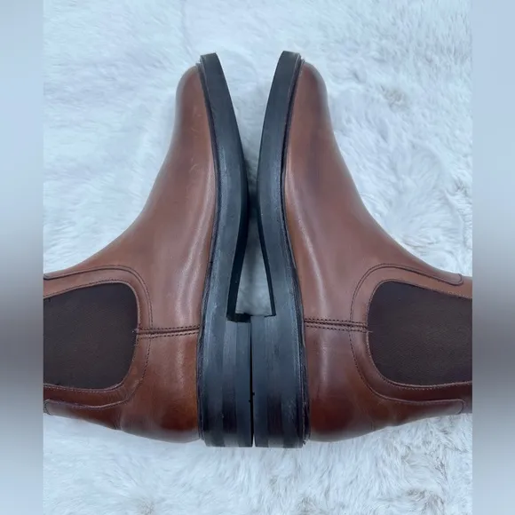 Like NEW Allen Edmonds Dawson Chelsea Boots Men’s 11D Brown leather