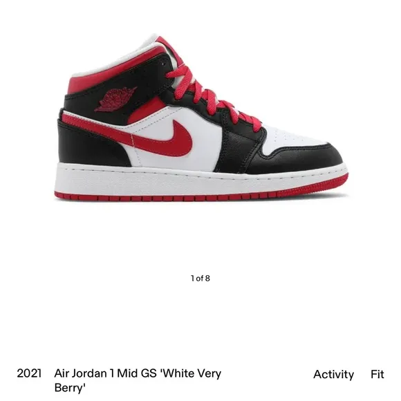 Like New Nike Air Jordan Mid Sneakers -