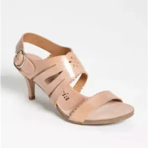LIKE NEW Pedro Garcia Winona Leather Cutout Sandal Pink Size US 9 (39)