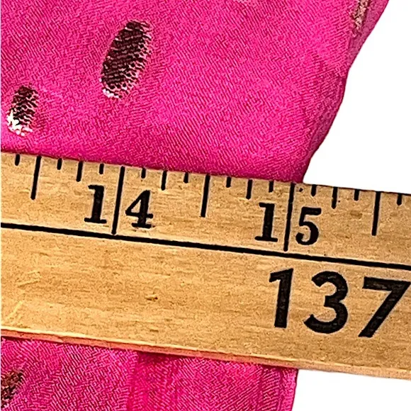 Lilly Pulitzer Hiedi Smocked Maxi Aura Pink &amp; Gold Beachwear Sundress Womens 12
