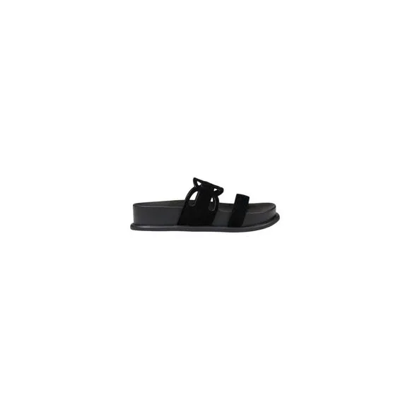 Liu Jo Platform Sandals Cutout Design Women Black