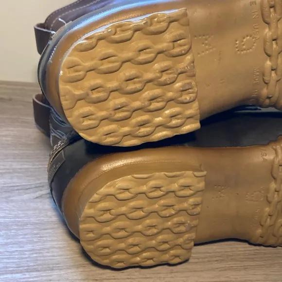 L.L.Bean Maine hunting boots chocolate brown 9