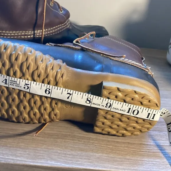 L.L.Bean Maine hunting boots chocolate brown 9